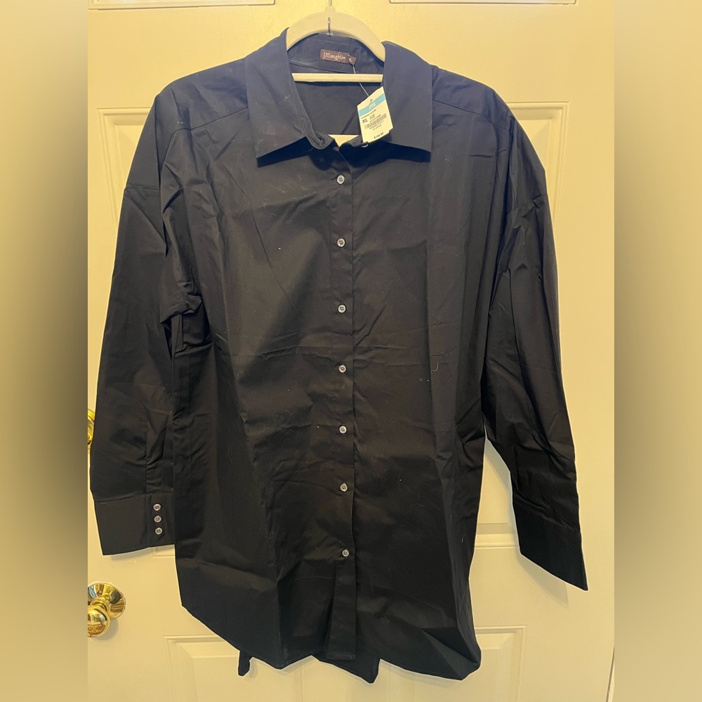 NWT J McLaughlin Flannery tunic shirt